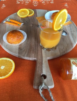 Recette orange abricot dômes facile